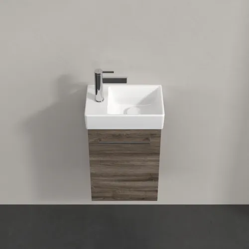 VILLEROY BOCH Avento toaletní skříňka, 1 dvířka, 340 x 514 x 234 mm, dub kamenný #A87601RK, obrázek 5