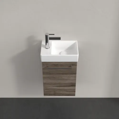 VILLEROY BOCH Avento toaletní skříňka, 1 dvířka, 340 x 514 x 234 mm, dub kamenný #A87601RK, obrázek 8