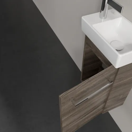 VILLEROY BOCH Avento toaletní skříňka, 1 dvířka, 340 x 514 x 234 mm, dub kamenný #A87601RK, obrázek 10