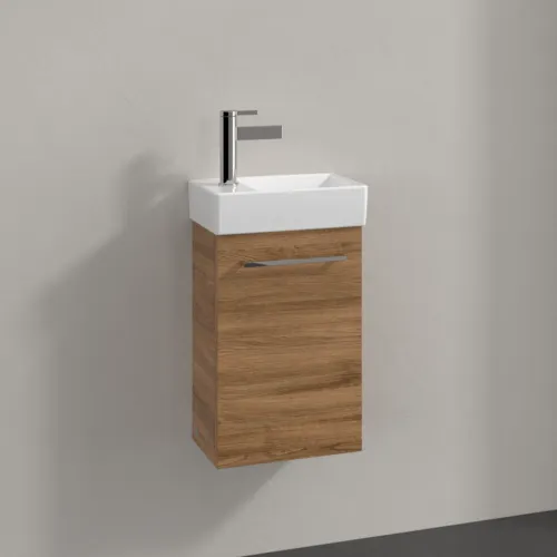 VILLEROY BOCH Avento toaletní skříňka, 1 dvířka, 340 x 514 x 234 mm, dub Kansas #A87601RH, obrázek 3