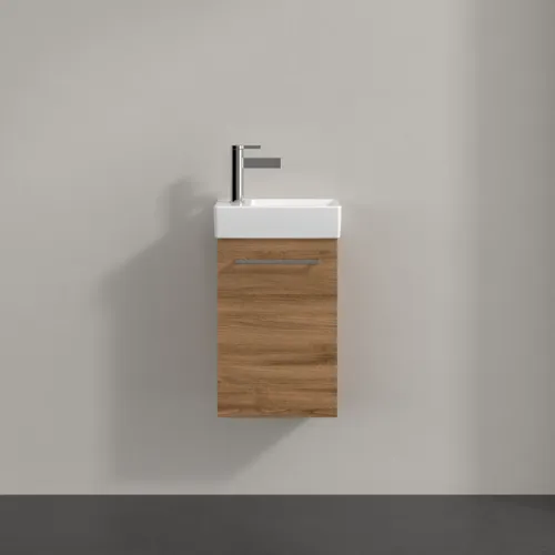 VILLEROY BOCH Avento toaletní skříňka, 1 dvířka, 340 x 514 x 234 mm, dub Kansas #A87601RH, obrázek 4