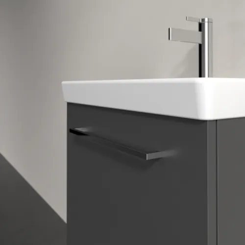 VILLEROY BOCH Avento toaletní skříňka, 1 dvířka, 526 x 514 x 384 mm, grafitová barva #A88801VR, obrázek 5