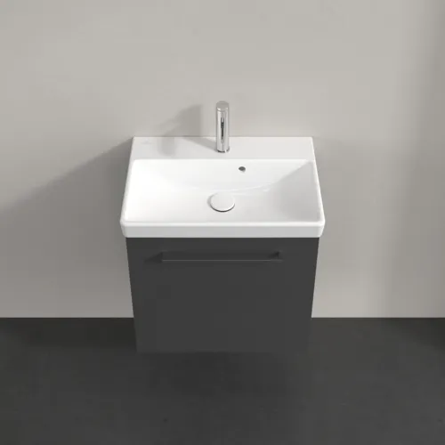 VILLEROY BOCH Avento toaletní skříňka, 1 dvířka, 526 x 514 x 384 mm, grafitová barva #A88801VR, obrázek 4