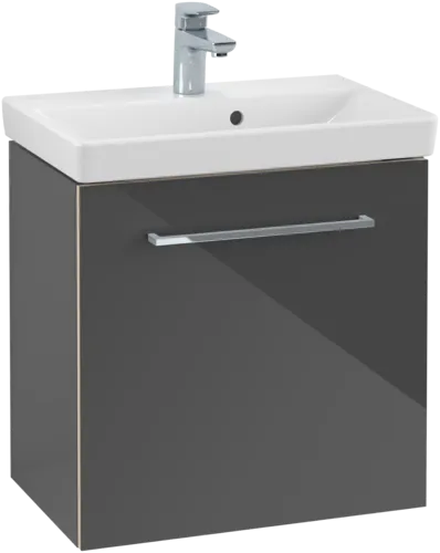 VILLEROY BOCH Umyvadlová skříňka Avento, 1 dvířka, 530 x 514 x 384 mm, Crystal Grey #A88800B1, obrázek 1