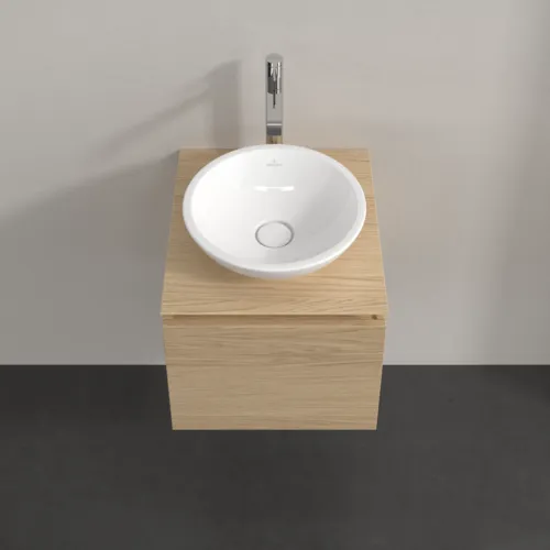 VILLEROY BOCH Legato toaletní skříňka, 1 zásuvka, 450 x 380 x 500 mm, severský dub / severský dub #B56500VJ, obrázek 4