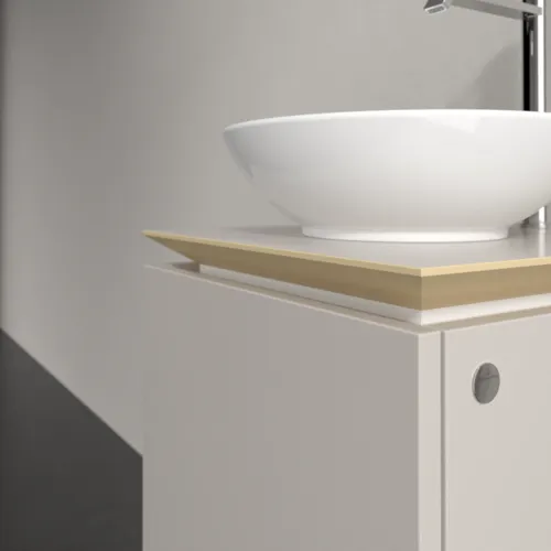VILLEROY BOCH Legato toaletní skříňka, 1 zásuvka, 450 x 380 x 500 mm, Soft Grey / Soft Grey #B56500VK, obrázek 5