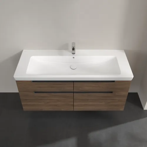 VILLEROY BOCH Subway 2.0 Vanity unit, 4 výsuvy, 1287 x 590 x 449 mm, Arizona Oak #A91610VH, obrázek 4
