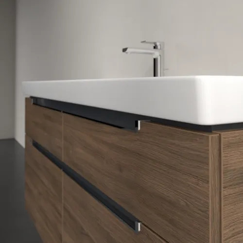 VILLEROY BOCH Subway 2.0 Vanity unit, 4 výsuvy, 1287 x 590 x 449 mm, Arizona Oak #A91610VH, obrázek 5