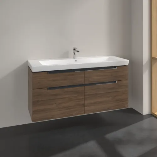 VILLEROY BOCH Subway 2.0 Vanity unit, 4 výsuvy, 1287 x 590 x 449 mm, Arizona Oak #A91610VH, obrázek 2