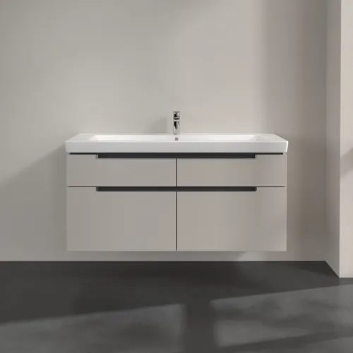 VILLEROY BOCH Subway 2.0 Vanity unit, 4 výsuvy, 1287 x 590 x 449 mm, Soft Grey #A91610VK, obrázek 3