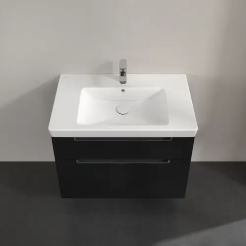 VILLEROY BOCH Subway 2.0 Vanity unit, 2 výsuvy, 787 x 590 x 449 mm, černý matný lak #A91410PD, obrázek 4