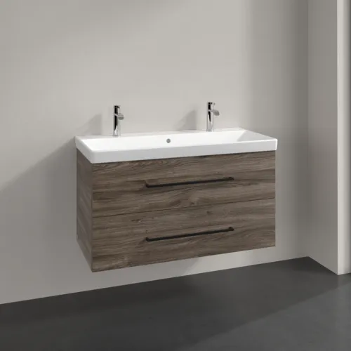 VILLEROY BOCH Avento toaletní skříňka, 2 výsuvy, 976 x 514 x 484 mm, dub kamenný #A89210RK, obrázek 2