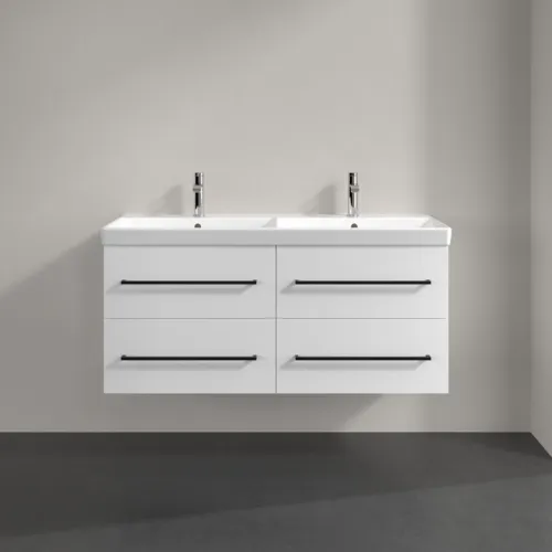 VILLEROY BOCH Avento toaletní skříňka, 4 výsuvy, 1180 x 514 x 484 mm, lesklá bílá #A89310VE, obrázek 3