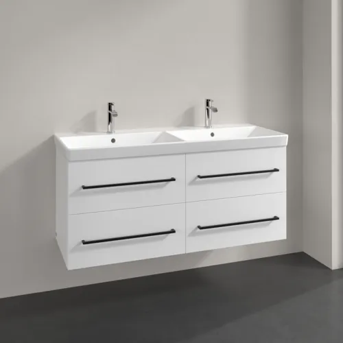 VILLEROY BOCH Avento toaletní skříňka, 4 výsuvy, 1180 x 514 x 484 mm, lesklá bílá #A89310VE, obrázek 2
