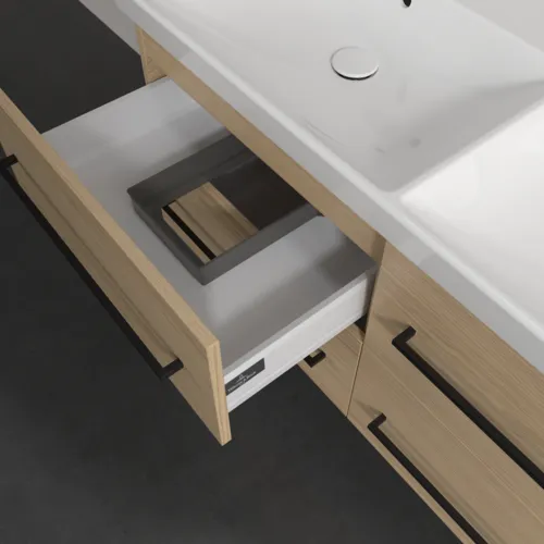 VILLEROY BOCH Avento toaletní skříňka, 4 zásuvky, 1180 x 514 x 484 mm, severský dub #A89310VJ, obrázek 7