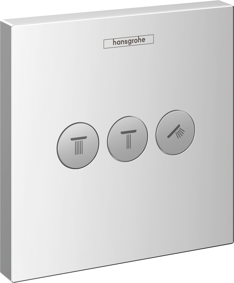 HANSGROHE Podomítkový ventil ShowerSelect pro 3 spotřebiče #15764000