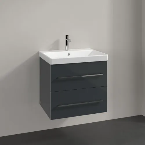 VILLEROY BOCH Avento toaletní skříňka, 2 výsuvy, 580 x 514 x 484 mm, Crystal Grey #A88900B1, obrázek 2