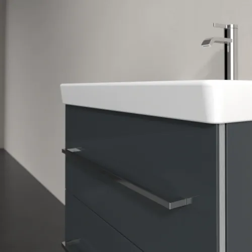 VILLEROY BOCH Avento toaletní skříňka, 2 výsuvy, 580 x 514 x 484 mm, Crystal Grey #A88900B1, obrázek 5
