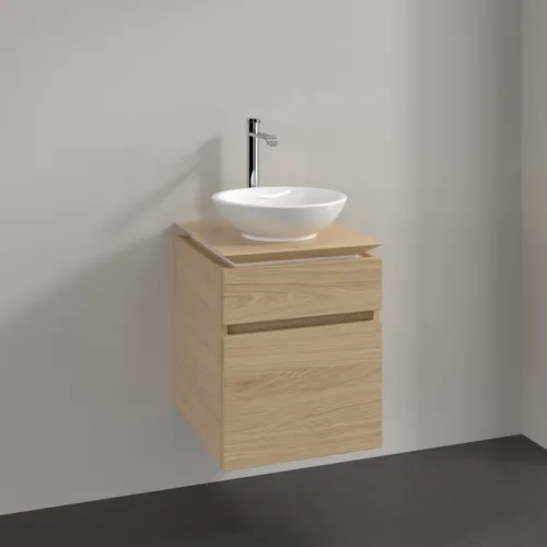 VILLEROY BOCH Legato toaletní skříňka, 2 výsuvy, 450 x 550 x 500 mm, severský dub / severský dub #B56600VJ, obrázek 2