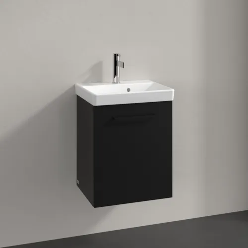 VILLEROY BOCH Avento toaletní skříňka, 1 dveře, 426 x 514 x 384 mm, Volcano Black #A88710VL, obrázek 2