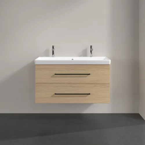 VILLEROY BOCH Avento toaletní skříňka, 2 výsuvy, 976 x 514 x 484 mm, dub severský #A89210VJ, obrázek 3
