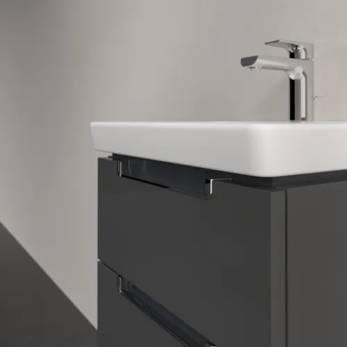 VILLEROY BOCH Subway 2.0 Vanity unit, 2 výsuvy, 440 x 590 x 351 mm, lesklá šedá #A90610FP, obrázek 5