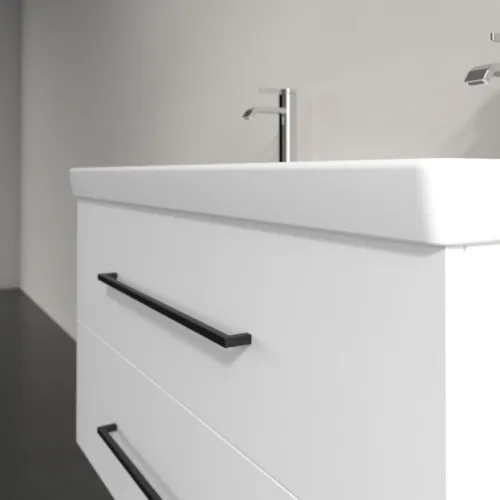 VILLEROY BOCH Avento toaletní skříňka, 2 výsuvy, 976 x 514 x 484 mm, lesklá bílá #A89210VE, obrázek 5