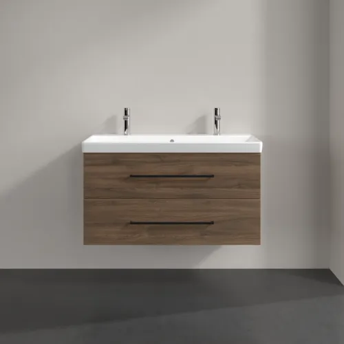 VILLEROY BOCH Avento toaletní skříňka, 2 výsuvy, 976 x 514 x 484 mm, dub Arizona #A89210VH, obrázek 3