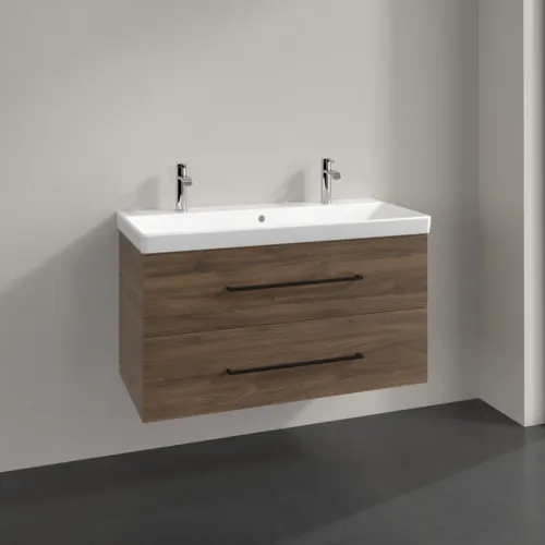 VILLEROY BOCH Avento toaletní skříňka, 2 výsuvy, 976 x 514 x 484 mm, dub Arizona #A89210VH, obrázek 2