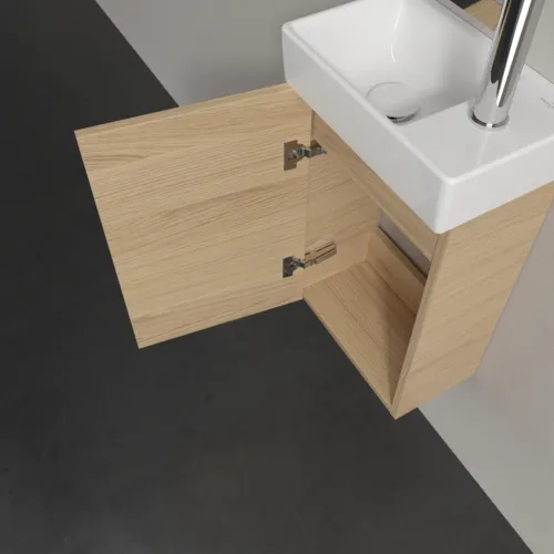 VILLEROY BOCH Avento toaletní skříňka, 1 dvířka, 340 x 514 x 234 mm, severský dub #A87610VJ, obrázek 6
