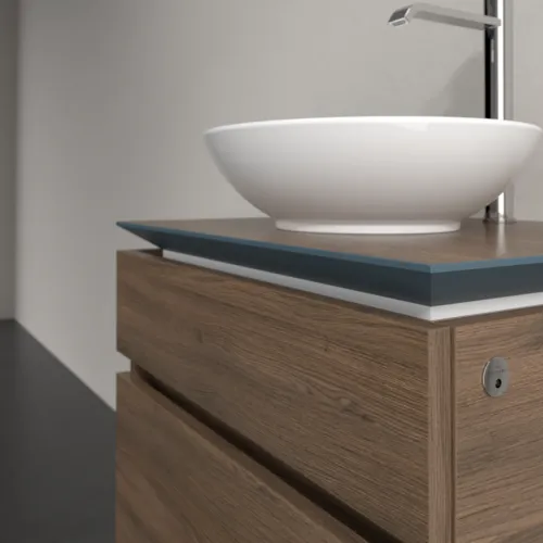 VILLEROY BOCH Legato toaletní skříňka, s osvětlením, 2 výsuvy, 600 x 550 x 500 mm, Arizona Oak / Arizona Oak #B568L0VH, obrázek 4