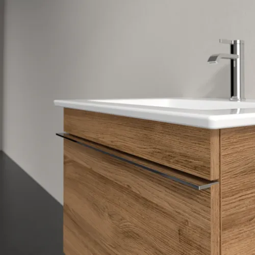 VILLEROY BOCH Venticello toaletní skříňka, 1 zásuvka, 553 x 420 x 502 mm, dub Kansas / dub Kansas #A93201RH, obrázek 5