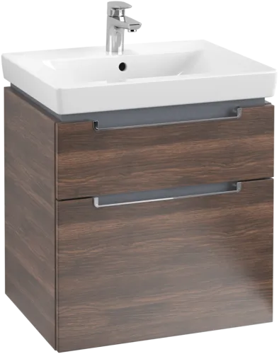 VILLEROY BOCH Subway 2.0 Vanity unit, 2 výsuvy, 587 x 590 x 454 mm, Arizona Oak #A90910VH, obrázek 1
