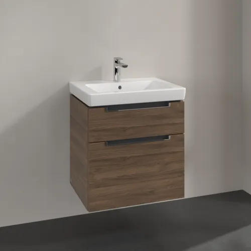 VILLEROY BOCH Subway 2.0 Vanity unit, 2 výsuvy, 587 x 590 x 454 mm, Arizona Oak #A90910VH, obrázek 2