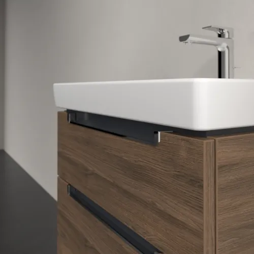 VILLEROY BOCH Subway 2.0 Vanity unit, 2 výsuvy, 587 x 590 x 454 mm, Arizona Oak #A90910VH, obrázek 5