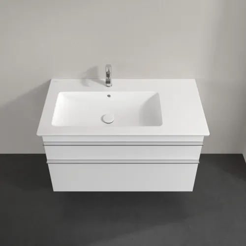 VILLEROY BOCH Venticello toaletní skříňka, 2 zásuvky, 953 x 590 x 502 mm, lesklá bílá / lesklá bílá #A92701DH, obrázek 4
