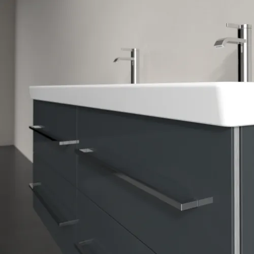 VILLEROY BOCH Avento toaletní skříňka, 4 výsuvy, 1180 x 514 x 484 mm, Crystal Grey #A89300B1, obrázek 5