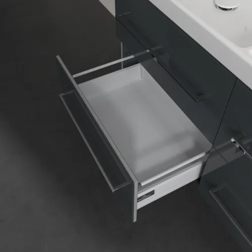 VILLEROY BOCH Avento toaletní skříňka, 4 výsuvy, 1180 x 514 x 484 mm, Crystal Grey #A89300B1, obrázek 6
