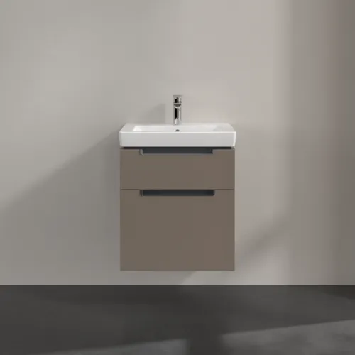 VILLEROY BOCH Subway 2.0 Vanity unit, 2 výsuvy, 537 x 590 x 423 mm, Truffle Grey #A90810VG, obrázek 3