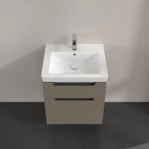 VILLEROY BOCH Subway 2.0 Vanity unit, 2 výsuvy, 537 x 590 x 423 mm, Truffle Grey #A90810VG, obrázek 4