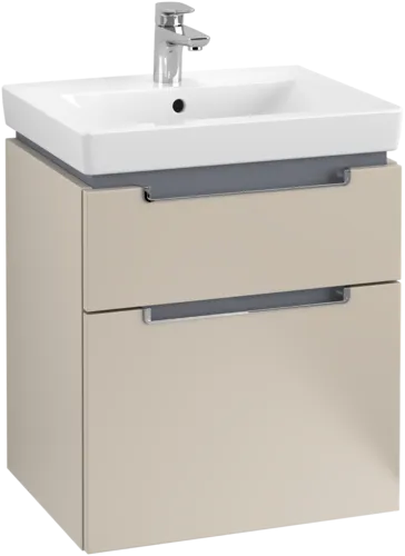 VILLEROY BOCH Subway 2.0 Vanity unit, 2 výsuvy, 537 x 590 x 423 mm, Soft Grey #A90810VK, obrázek 1