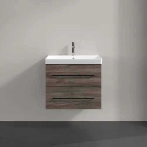 VILLEROY BOCH Avento toaletní skříňka, 2 výsuvy, 626 x 514 x 484 mm, dub kamenný #A89010RK, obrázek 3
