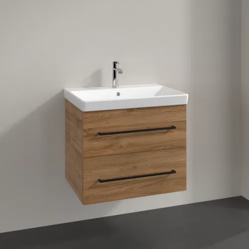 VILLEROY BOCH Avento toaletní skříňka, 2 výsuvy, 626 x 514 x 484 mm, dub Kansas #A89010RH, obrázek 2
