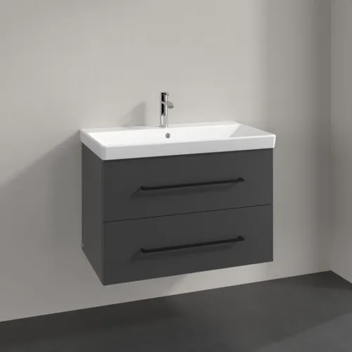VILLEROY BOCH Avento toaletní skříňka, 2 výsuvy, 776 x 514 x 484 mm, grafitová barva #A89110VR, obrázek 2