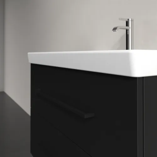VILLEROY BOCH Avento toaletní skříňka, 2 výsuvy, 776 x 514 x 484 mm, Volcano Black #A89110VL, obrázek 5