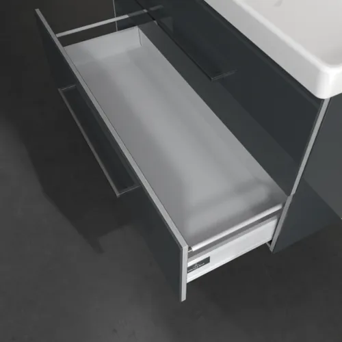 VILLEROY BOCH Avento toaletní skříňka, 2 výsuvy, 980 x 514 x 484 mm, Crystal Grey #A89200B1, obrázek 6