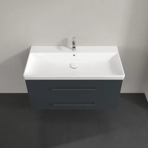 VILLEROY BOCH Avento toaletní skříňka, 2 výsuvy, 980 x 514 x 484 mm, Crystal Grey #A89200B1, obrázek 4