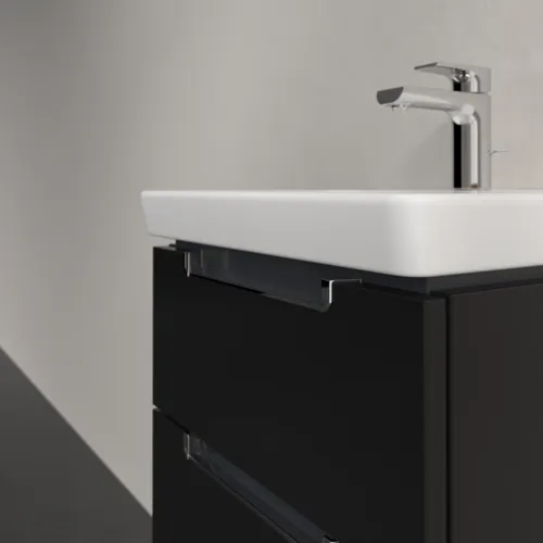 VILLEROY BOCH Subway 2.0 Vanity unit, 2 výsuvy, 440 x 590 x 351 mm, černý matný lak #A90610PD, obrázek 5