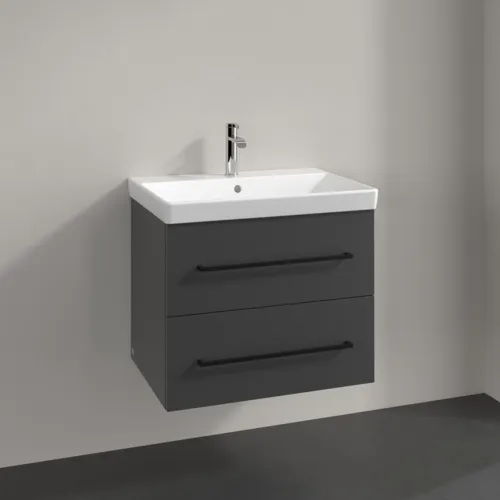 VILLEROY BOCH Avento toaletní skříňka, 2 výsuvy, 626 x 514 x 484 mm, grafitová barva #A89010VR, obrázek 2
