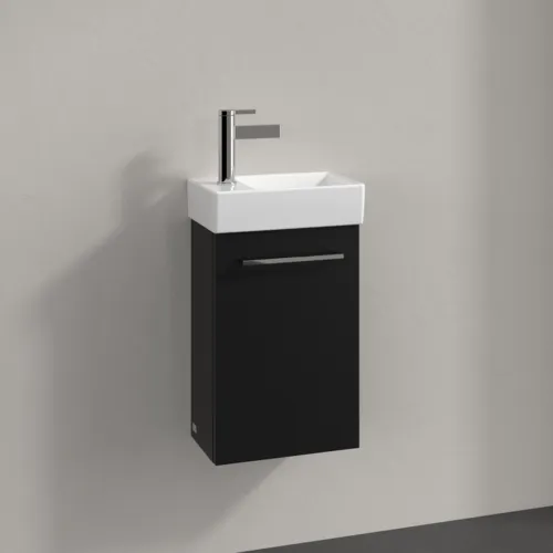 VILLEROY BOCH Avento toaletní skříňka, 1 dveře, 340 x 514 x 234 mm, Volcano Black #A87601VL, obrázek 2